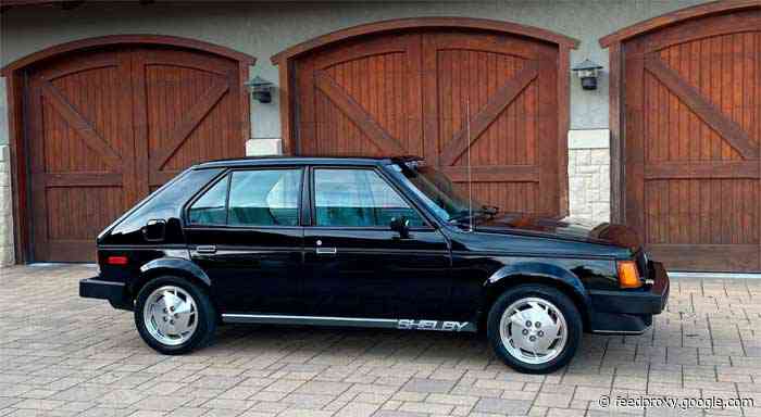 Carroll Shelby’s personal Dodge Omni GLHS heads to auction