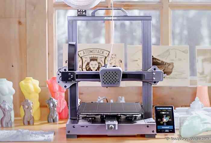 Atomstack Cambrian flexible filament 3D printer hits Kickstarter from $339