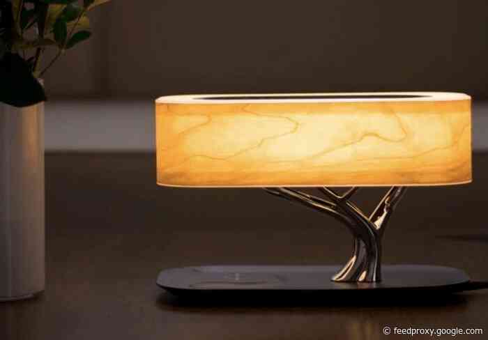 The Modern Lamp is a touch speaker, wireless charger and more