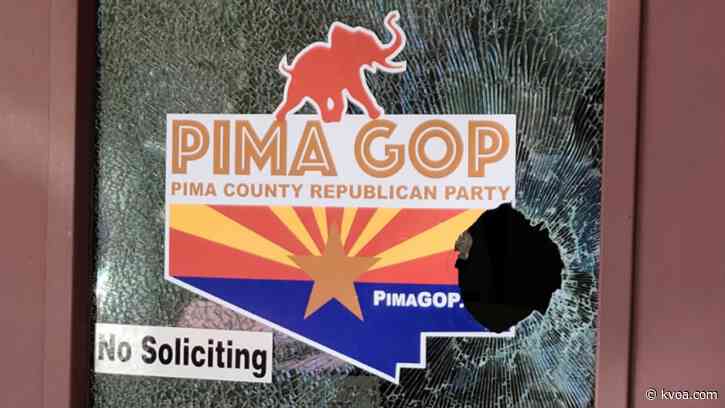 Pima County Republican Headquarters vandalized after uproar US Capitol