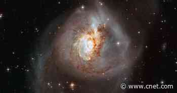 Hubble Space Telescope delivers ethereal views of six galaxy collisions     - CNET