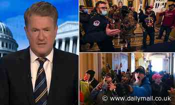 US riots: MSNBC's Joe Scarborough rages at Capitol Hill police