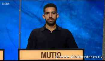 Joshua Mutio appears on University Challenge for Birkbeck - St Helens Star