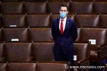 Simon & Schuster cancels Sen. Josh Hawley's book following Capitol violence