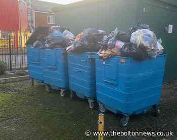 Rubbish building up at Bolton apartments bin leads to rats gathering - The Bolton News