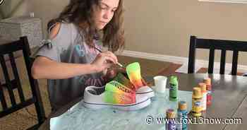 Middle schooler becomes entrepreneur; begins selling ‘courage shoes’ - fox13now.com