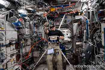 NASA Astronaut Get a Good GRASP on Gravity