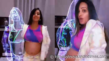 Mommy-to-be Anita Hassanandani dancing like Shakira in her last trimester will leave your jaws dropped
