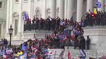 Capitol riots: Moment protesters storm US legislature