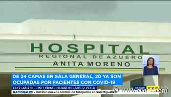 Hospital de Los Santos a punto de llegar su máxima capacidad - TVN Panamá