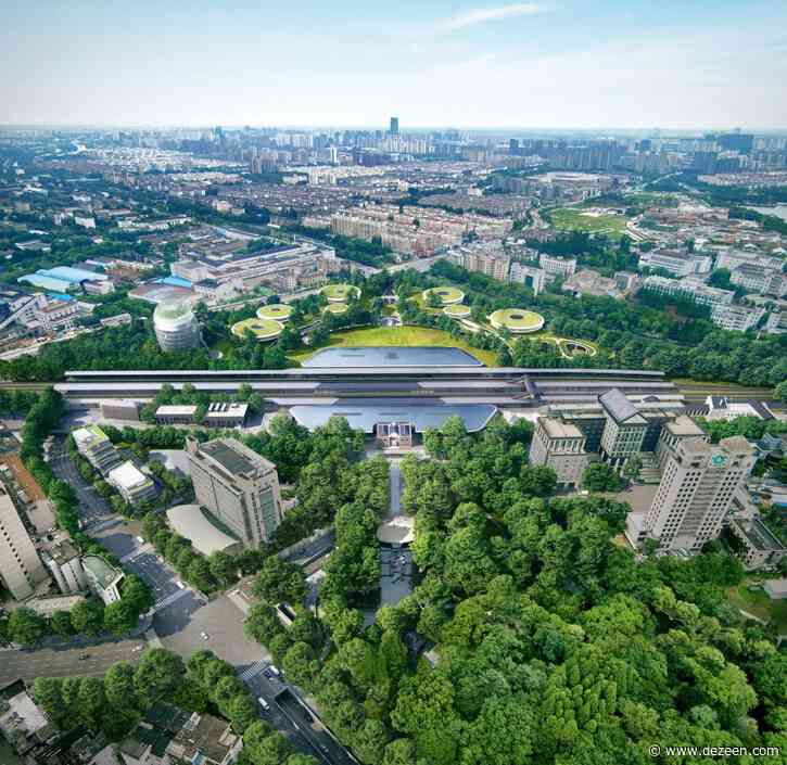 MAD unveils Train Station in the Forest in Jiaxing