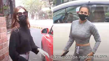 From Malaika Arora to Tara Sutaria, Bollywood celebs spotted in Mumbai