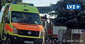 Medizinischer Notfall: Feuerwehren von Mügeln und Oschatz leisten gemeinsam Tragehilfe - Leipziger Volkszeitung