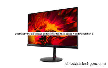 Acer Nitro XV282K KV 4K UHD Monitor made to support Xbox Series X and PS5