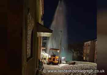Residents suffer 14 hour power cut and no water as repair goes wrong