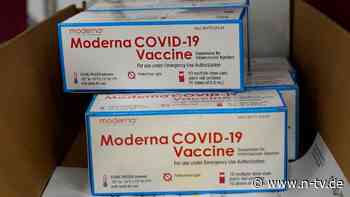 Erste Lieferung nach Zulassung: Moderna-Impfstoff soll Dienstag eintreffen