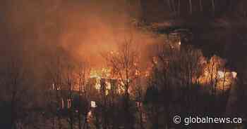 Homeowner injured, house destroyed in Heritage Woods blaze
