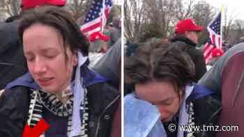 Rioter Rubbing Eyes with Onion May Be Evidence Insurrection was Premeditated