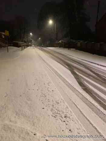 Snow causes chaos for motorists and residents in East Lancashire