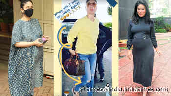Pregnant Kareena Kapoor Khan wonders, 'When will I wear my jeans again ?'