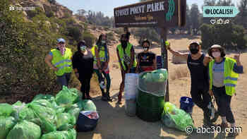 Trail Mothers come together to clean up trash in popular hiking spots