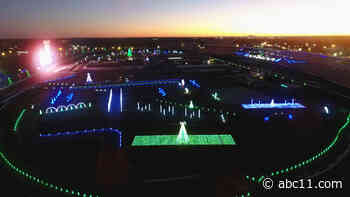 The largest lights to music show in the US!