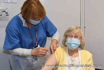 First Oxford-AstraZeneca Covid-19 vaccinations in Warrington