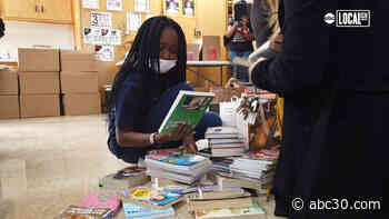 Teen encourages younger readers with book donations