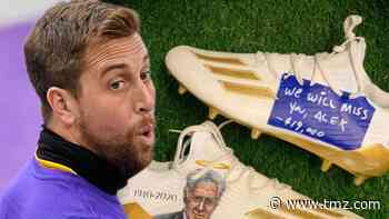 Adam Thielen Auctioning Off Alex Trebek Tribute Cleats For Pancreatic Cancer Charity