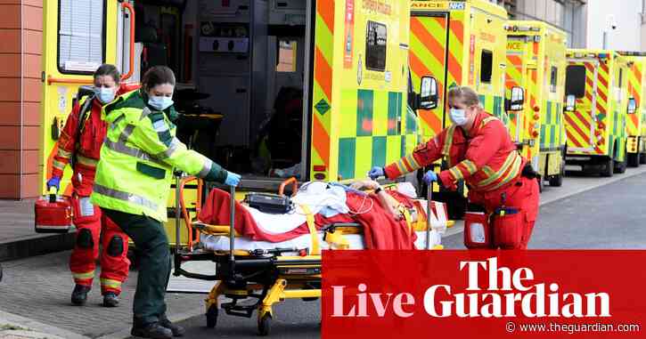 UK coronavirus: new high of 1,325 daily recorded deaths; NHS staff to be vaccinated 'immediately' - as it happened