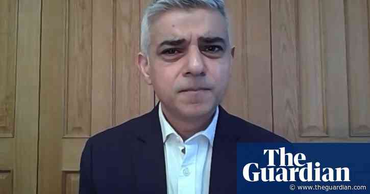 Covid-19 is 'out of control' in London, says Sadiq Khan – video