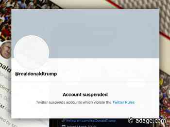 Twitter permanently suspends Trump, citing potential threat to inauguration day