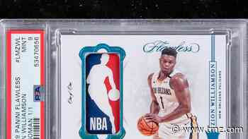 Zion Williamson 1-of-1 Rookie Card Hits Auction Block, Could Fetch $750K!!
