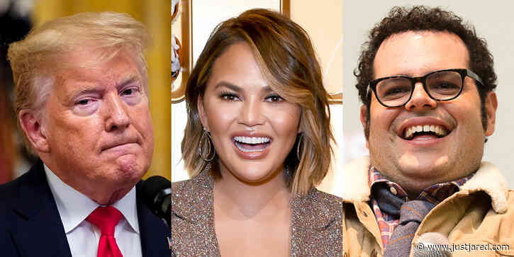Celebs React to Donald Trump Being Banned from Twitter