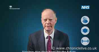 Chris Whitty urges public to 'stay at home' in new TV advert