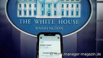 Donald Trump: Twitter sperrt Account von US-Präsident dauerhaft