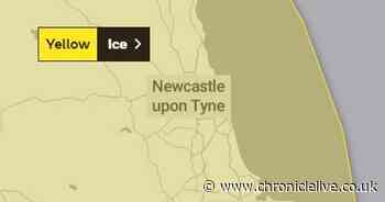 Another weather warning for ice issued for the North East