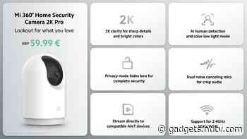 Mi 360 Home Security Camera 2K Pro, Mi Smart Clock Launched by Xiaomi