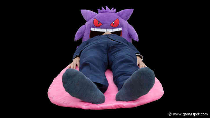 Gengar's Cursed Mouth Pokemon Pillow Is Now The Perfect Way To Escape Reality
