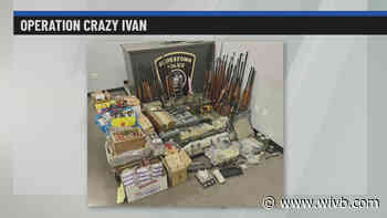 Jamestown Police say year-long investigation "Operation Crazy Ivan" turns up drugs, guns and cash