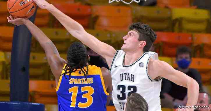 Justin Bean carries Utah State over New Mexico, 82-46, for season sweep of Lobos