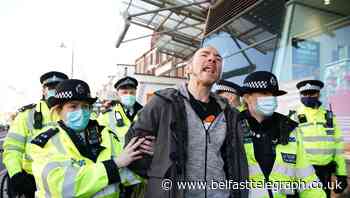Multiple arrests at anti-lockdown protest in London