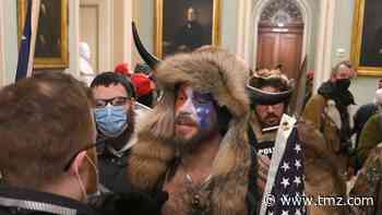 Man Wearing Horns with Face Paint During Capitol Siege Arrested
