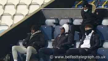 Crystal Palace’s Eberechi Eze watches QPR in apparent breach of Covid-19 rules