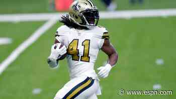 Marching in: Saints activate Kamara, Thomas