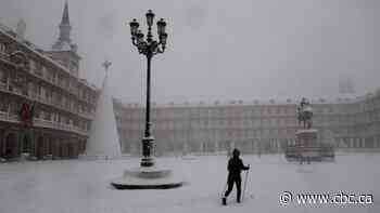 Blizzard brings Spain to a standstill, leaves 4 people dead