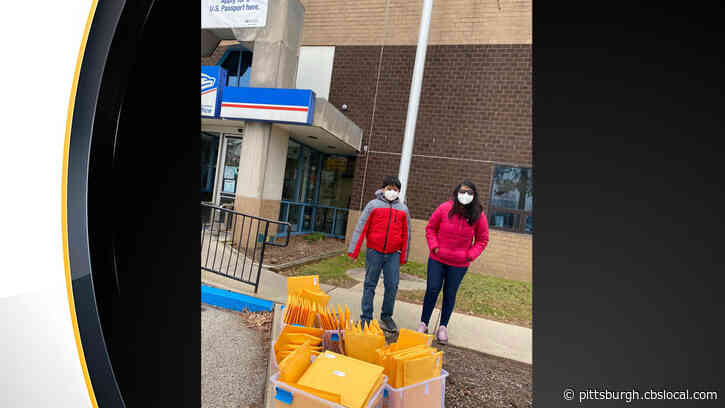 High School Student And Brother Helping Seniors Feel Less Lonely During Pandemic With Care Packages