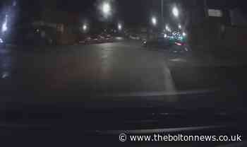 WATCH: Bolton commuter's car hit by vehicle which speeds off - The Bolton News