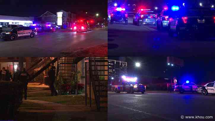 At least 9 people shot, 3 killed after violent night in Houston - KHOU.com