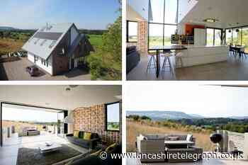 Inside the eco home for sale in East Lancashire